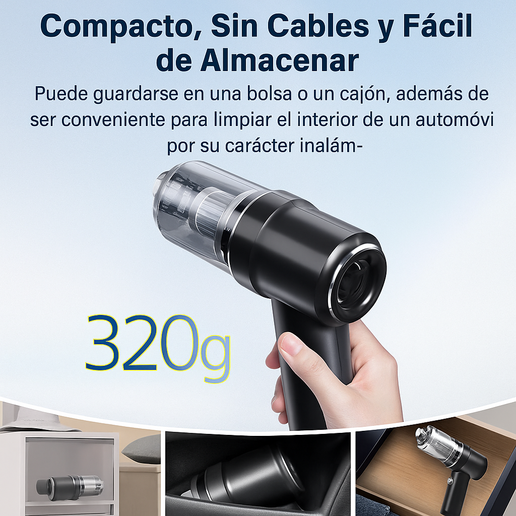 💥 Compresor de Aire Portátil | Potente y Versátil 💨🔋