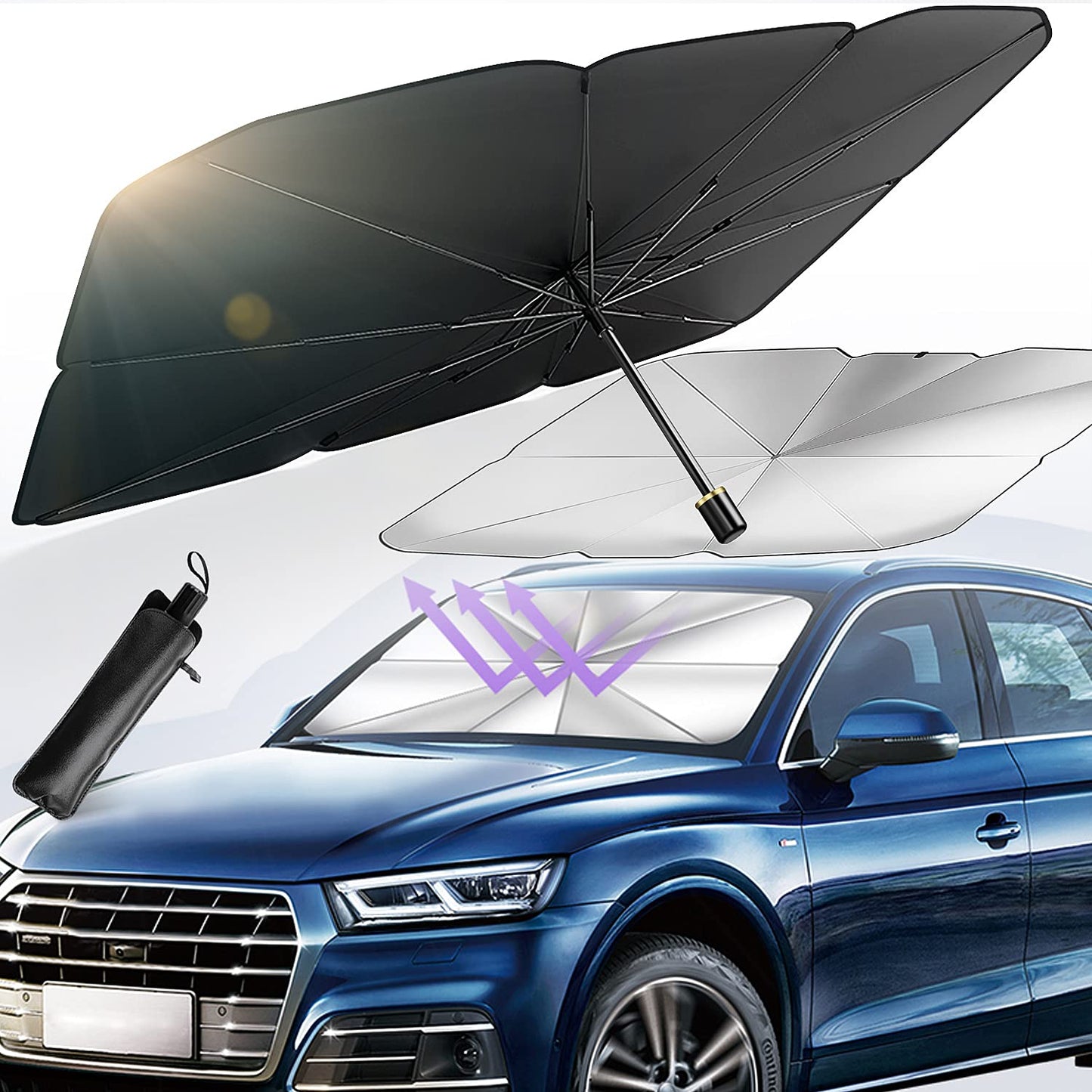 🚗 Parasol Plegable para Parabrisas 🌞
