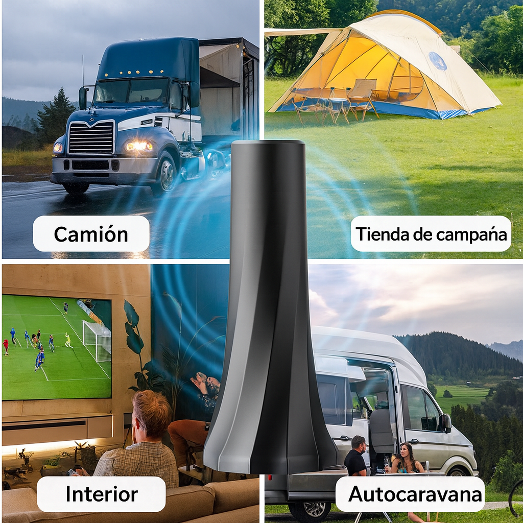 Antena de Televisión Inteligente 4K 📡