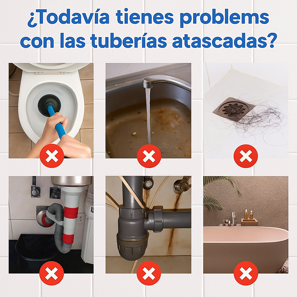 🌀 Desatascador Ultra Rápido 💥