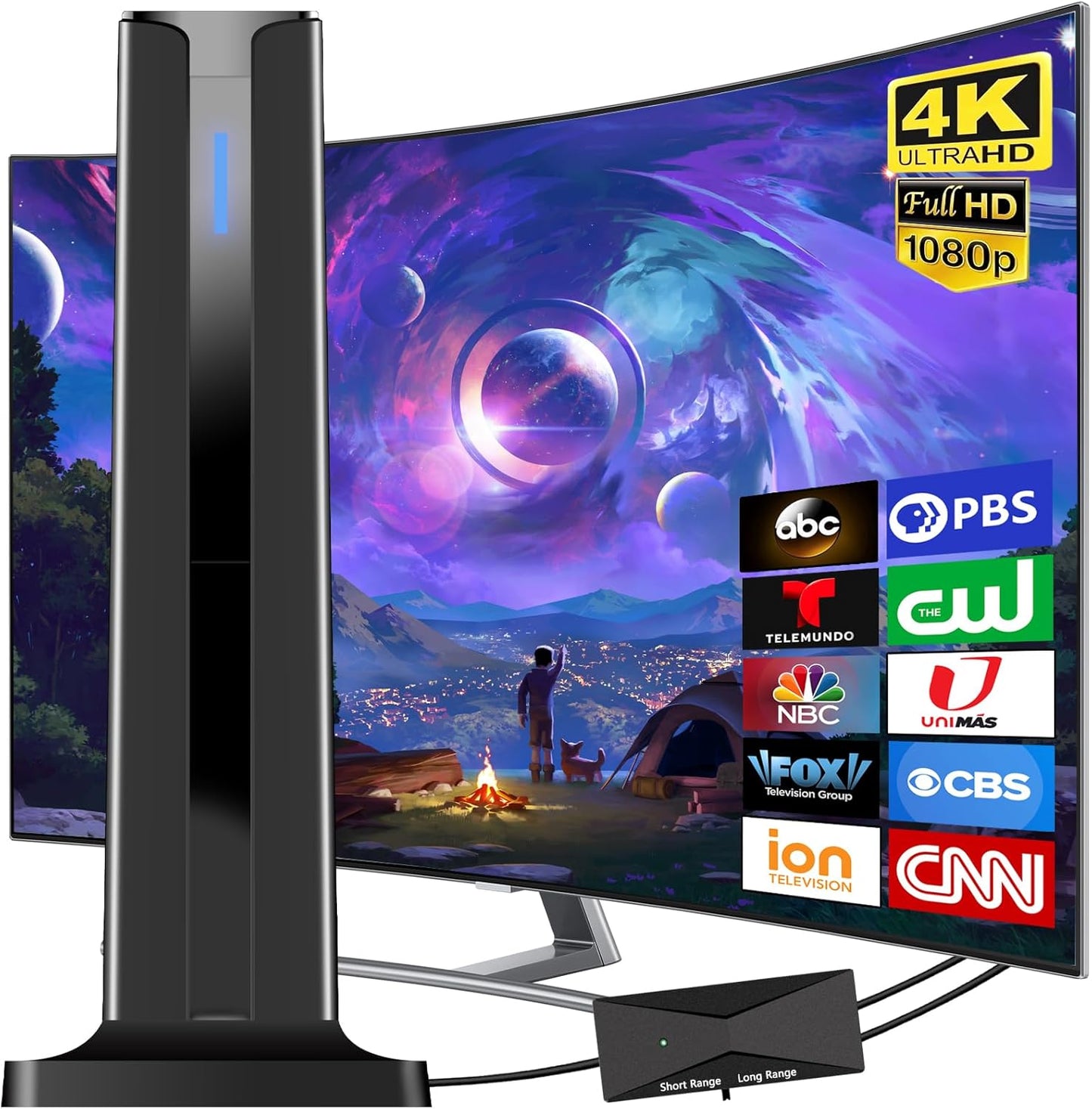 Antena de Televisión Inteligente 4K 📡