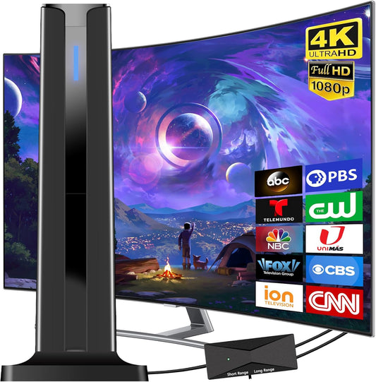 Antena de Televisión Inteligente 4K 📡