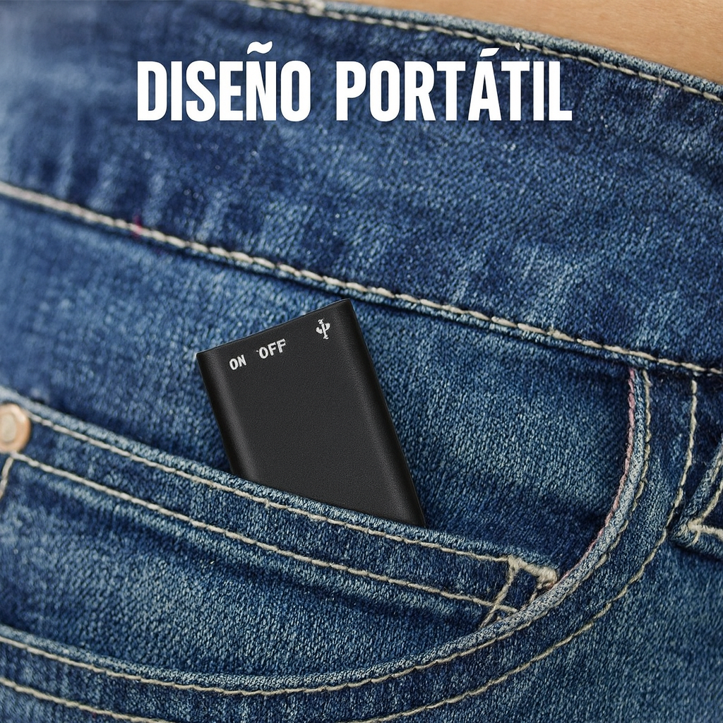 Grabadoras de Voz Mini 16 GB 🎵