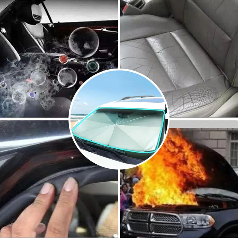🚗 Parasol Plegable para Parabrisas 🌞